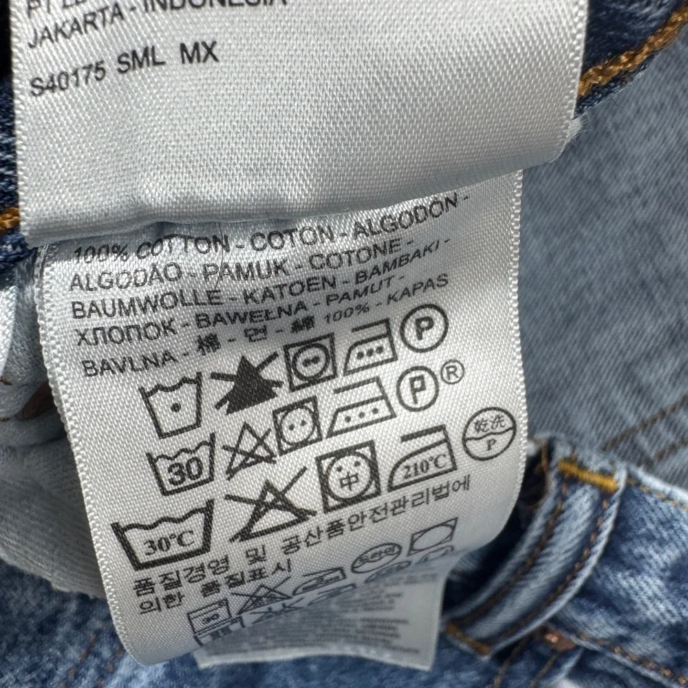 Levi’s Men’s 501 Original Fit 100% Cotton Button Fly Denim Blue Jeans Size 38